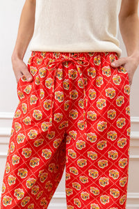 Boho Wide-Leg Pants