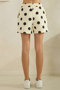 Polka Dot Sweatshorts