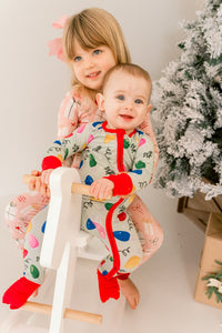 Be the Light Zipper Footie