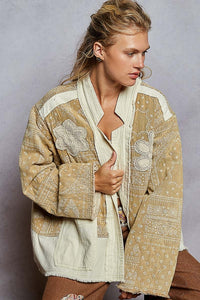 Paisley Patch Twill Jacket