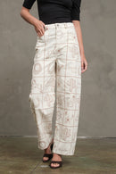 Western Embroidered Pants