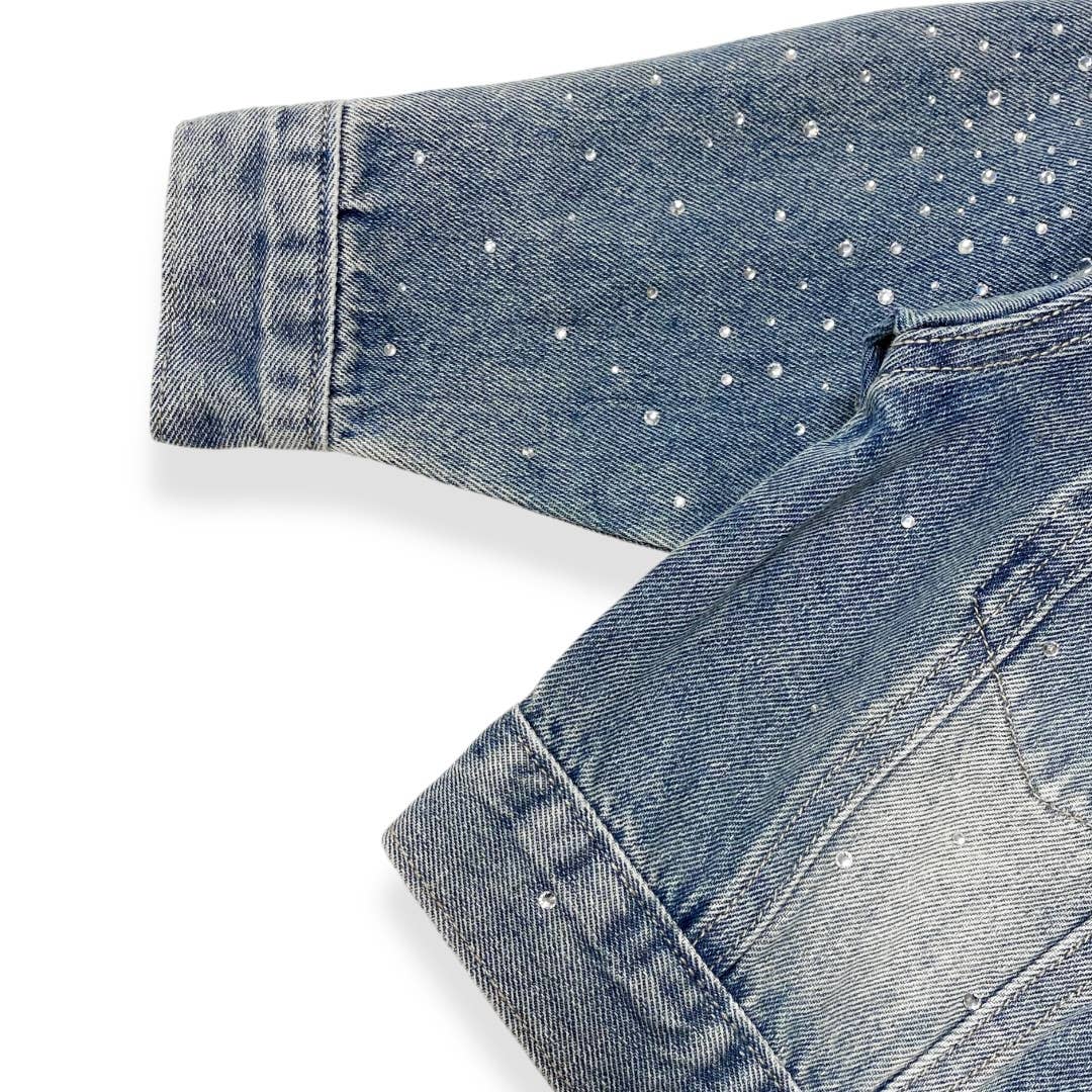 Rhinestone Denim Jacket