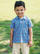 Boys All-Star Action Knit Short Sleeve Performance Polo