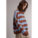 Striped Crewneck Sweatshirt