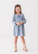 Denim Peter Pan Collar Dress