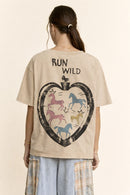 Run Wild Horse Tee