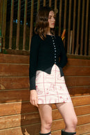 Button-Down Knit Top