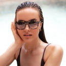 Charlie Acetate Unisex Rectangular Sunglasses