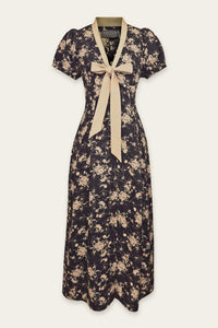 Front Bow Midi Dress