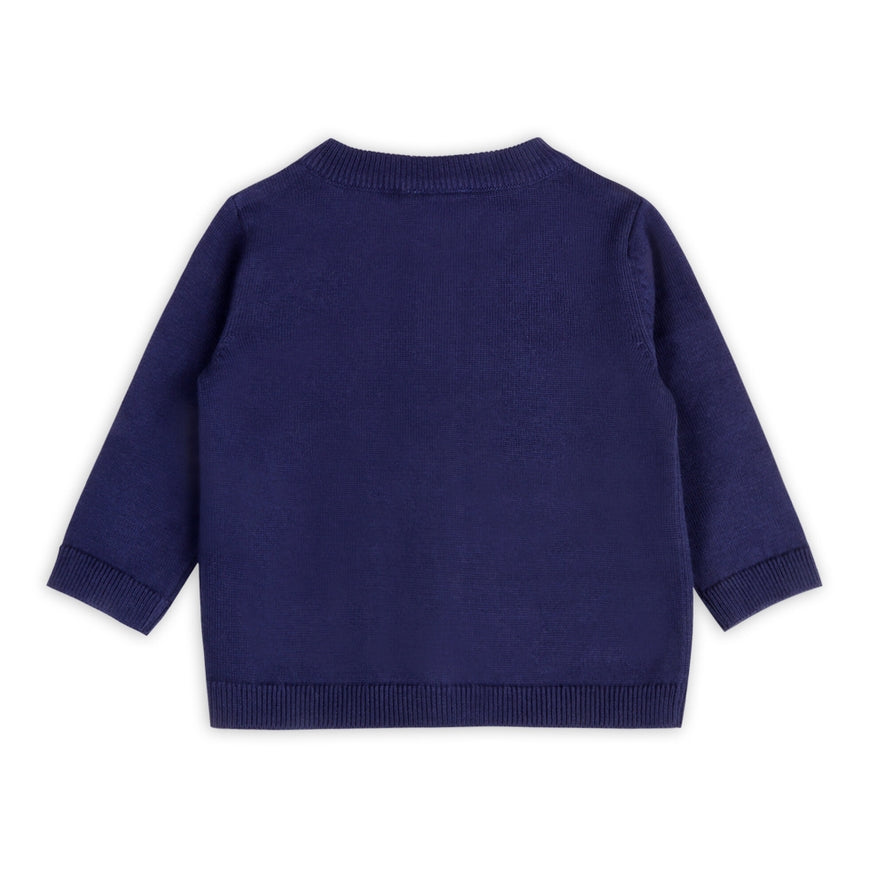 Puppy Pocket Baby Cardigan