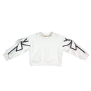 White Bow Sleeve Sweatshirt