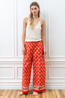 Boho Wide-Leg Pants