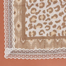 Lace Trim Square Scarf