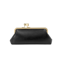 Chrissy Black Vegan Leather Crossbody Bag