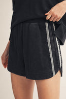 Lace Accent Short Set