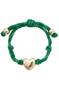 Puffy Heart Paracord Bracelet