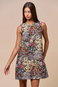 Floral Tapestry Dress