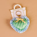 Puffy Heart Bag Charm