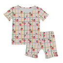 Berry Patch Short Sleeve Loungewear Set