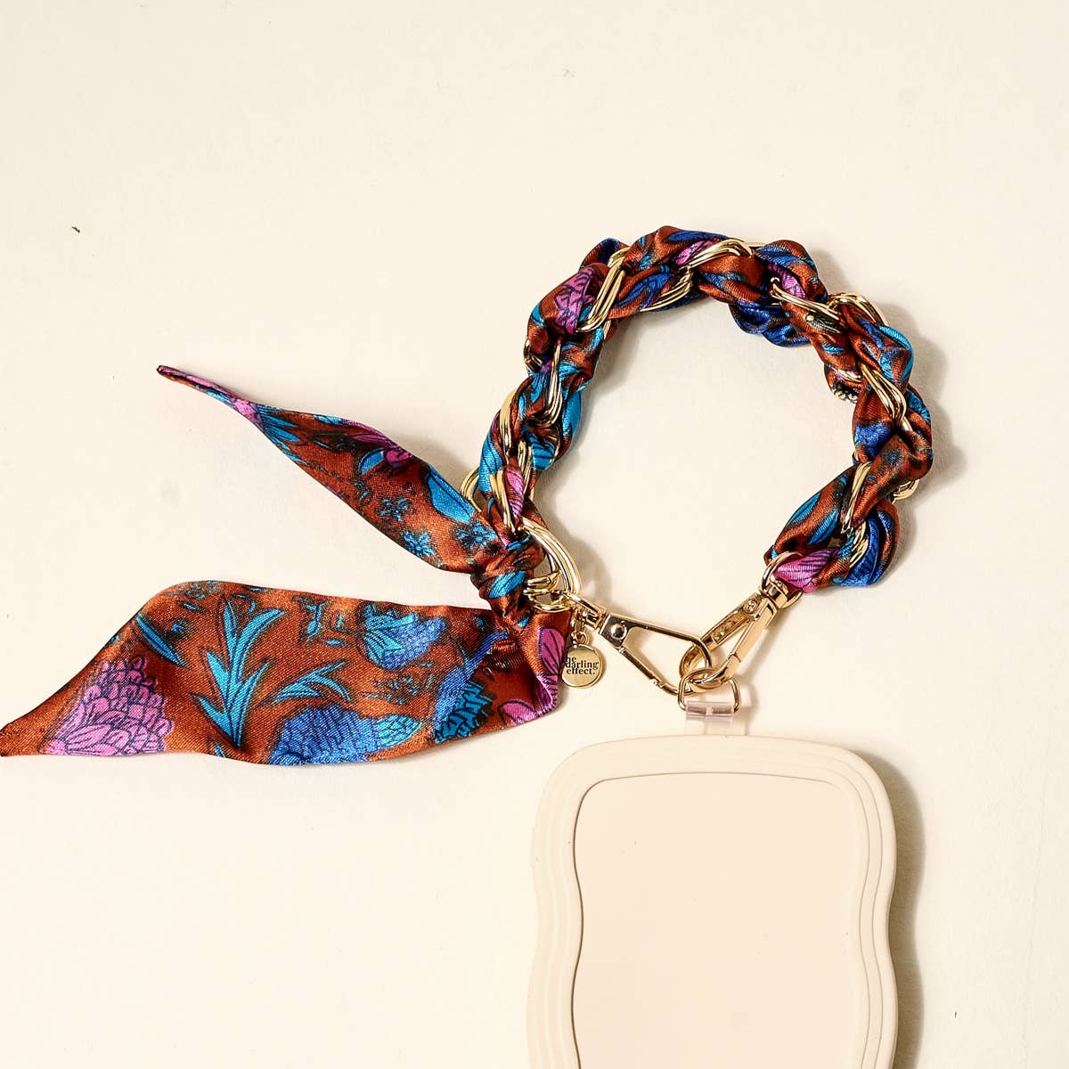 Phone Scarf–Vibrant Bloom