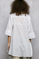 Embroidered White Tunic
