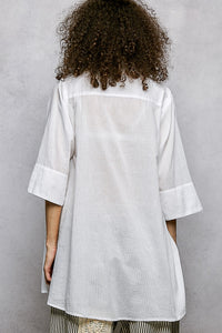 Embroidered White Tunic