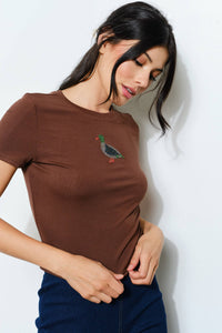 Mallard Beaded Tee