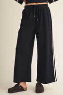 Scallop Detail Sweatpants