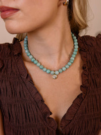 Kennedy Beaded Necklace- Marine