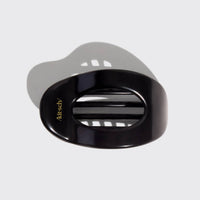 Black Flat Medium Cloud Clip