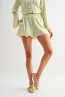 Lace Top & Short Set