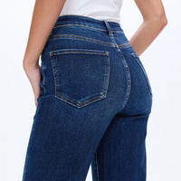 Deep Sea Straight Leg Jeans