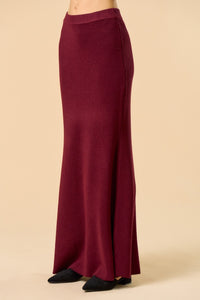 Knit Maxi Skirt