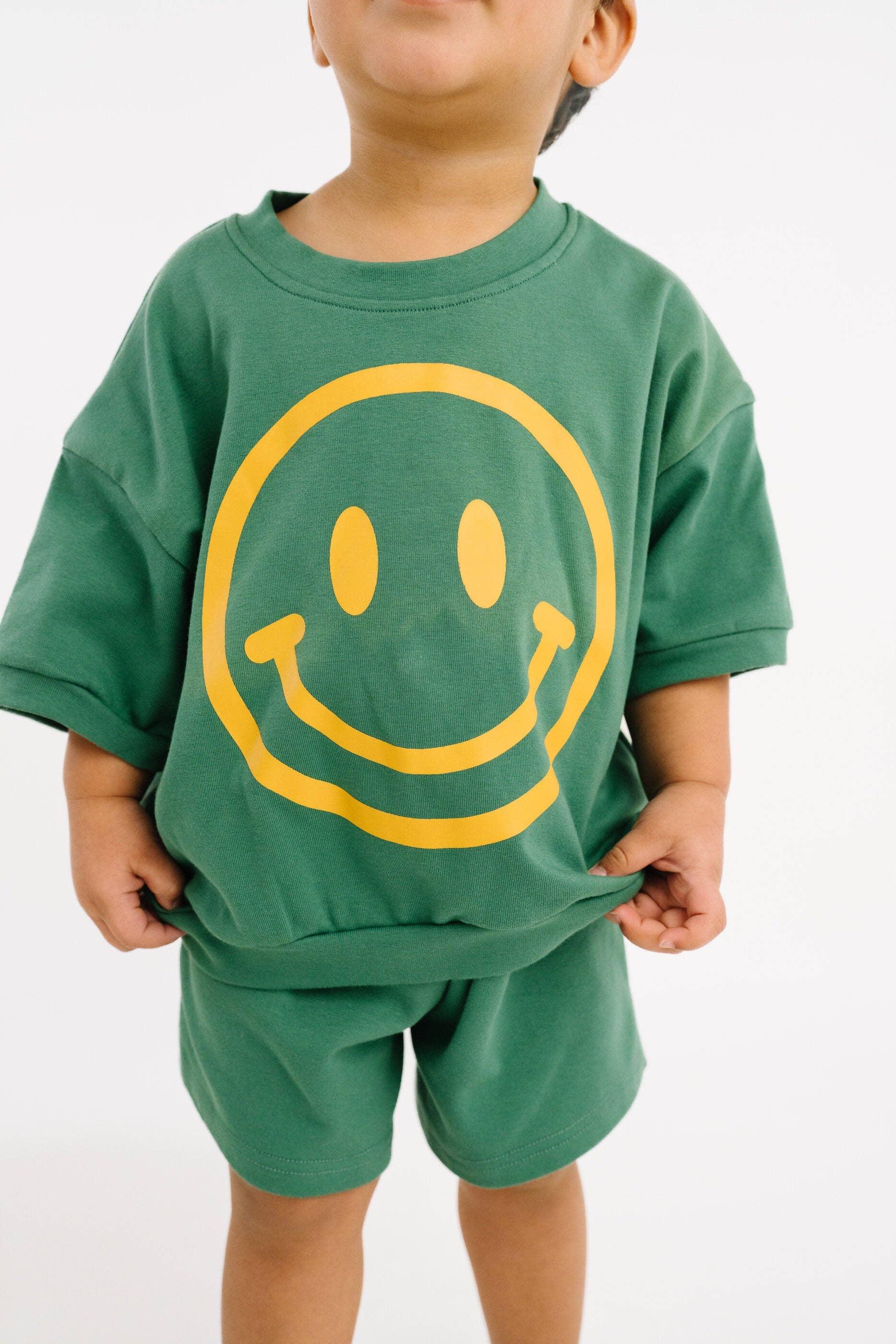 Pine Short Sleeve Smiley Set
