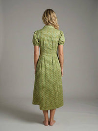 Lotus Jewel Midi Dress