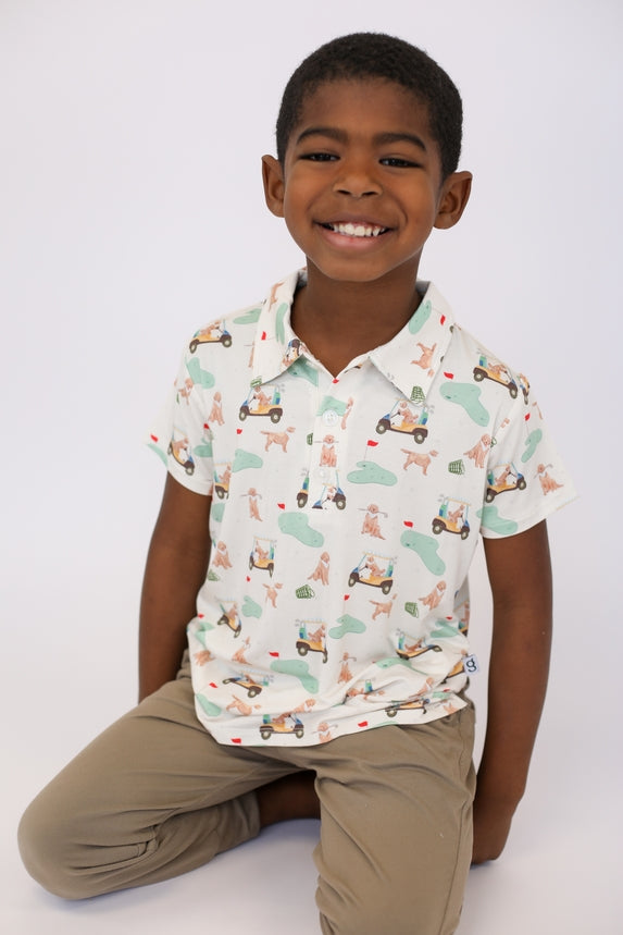 Barks & Birdies Short Sleeve Polo