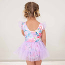 Wildflower Ruffle Skirt Leotard