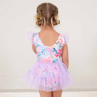 Wildflower Ruffle Skirt Leotard