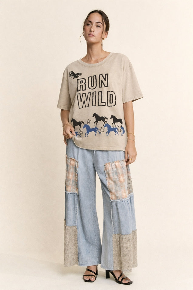 Run Wild Horse Tee
