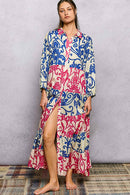 Bold Colorful Maxi Dress