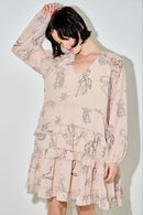 Cowgirl Print Mini Dress