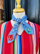 Jackson Hole Embroidered Bandana