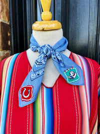 Jackson Hole Embroidered Bandana