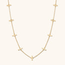 Murphy 18K Gold Plated Link & Chain Necklace