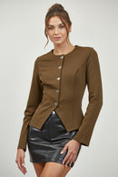 Metal Button Jacket
