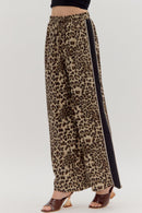 Leopard Wide Leg Pants