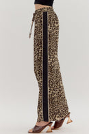 Leopard Wide Leg Pants