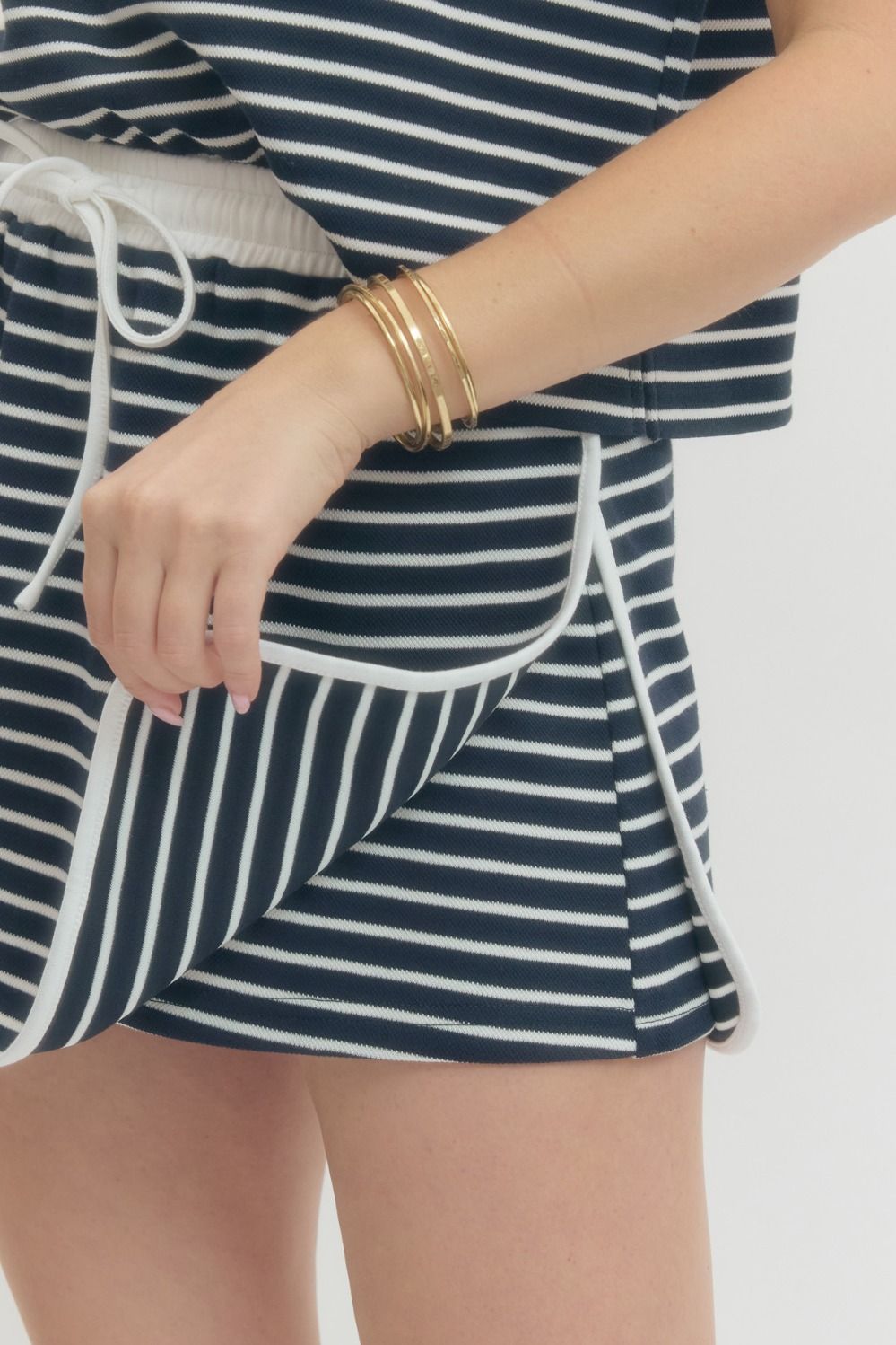 Striped Skort