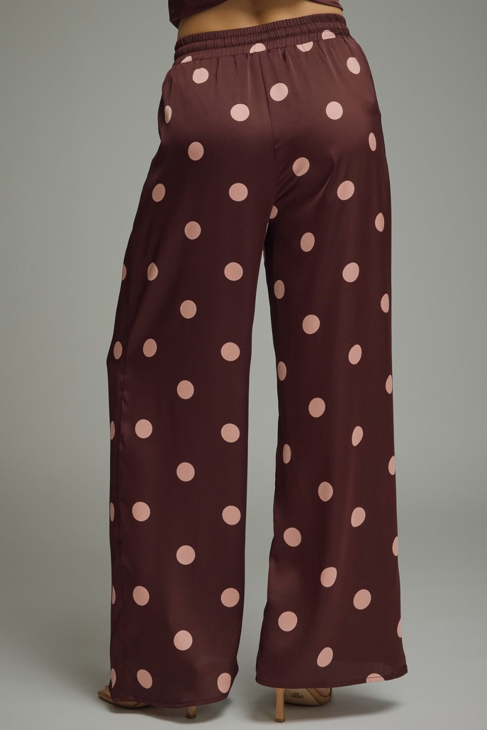 Satin Polka Dot Pants