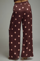 Satin Polka Dot Pants